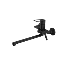 Смеситель для ванны VODA "Surf Black" с аксессуарами (SF31B)