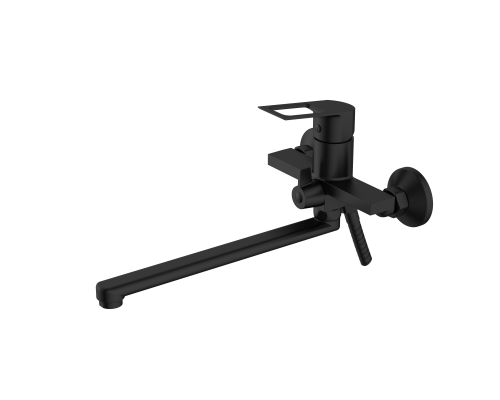 Смеситель для ванны VODA "Surf Black" с аксессуарами (SF31B) Смеситель для ванны VODA "Surf Black" с аксессуарами (SF31B)