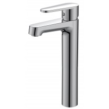 Смеситель VODA "Waterfall" для раковины, высокий,  без дон/кл (WF25)