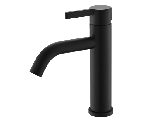 Смеситель VODA "Vessel Black" для раковины, черный (VSL26B)