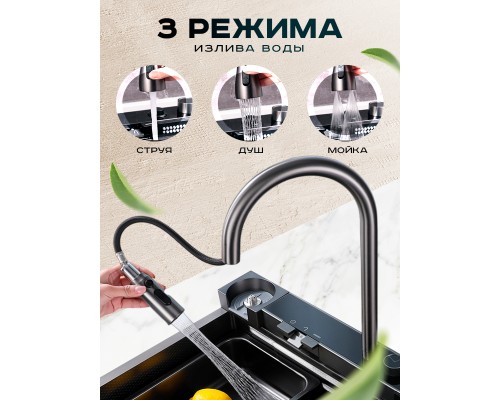 Мойка многофункциональная ПРОФСАН (PSM-9942ST) Мойка многофункциональная ПРОФСАН (PSM-9942ST)