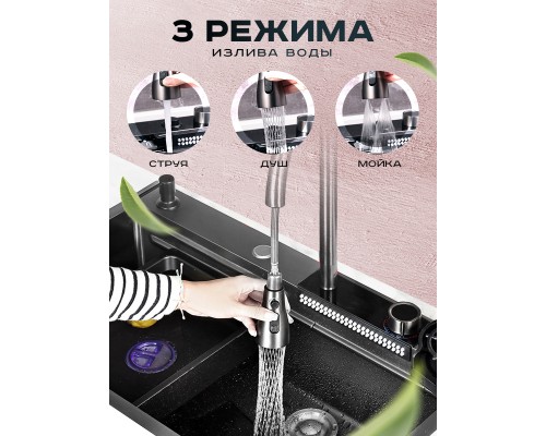 Мойка многофункциональная ПРОФСАН (PSM-9944ST) Мойка многофункциональная ПРОФСАН (PSM-9944ST)
