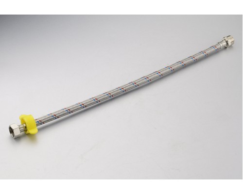 Подводка гибкая ПрофСан для воды 150 см гайка-штуцер  1/2-1/2 (PS-FM150)
