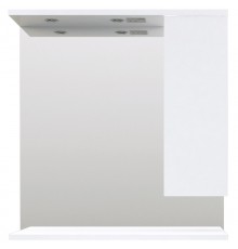 Зеркальный шкаф 80x86,4 см белый глянец 1Marka Кода Лайт У57596