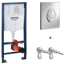 Инсталляция Grohe Rapid SL 38721001 (3 в 1 в сборе) для унитаза