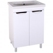 Тумба белый 56 см ASB-Mebel Мессина квадро