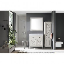 Комплект мебели бежевый матовый 81 см ASB-Woodline Монте