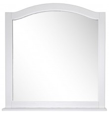 Зеркало 91,2x95 см белый серебряная патина ASB-Woodline Модерн 4627072676894