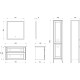 Зеркало 81x85 см ASB-Woodline Марика 4607947231755