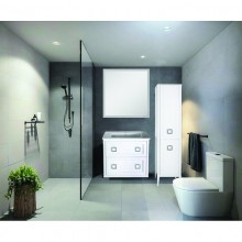 Комплект мебели белый матовый 77,6 см ASB-Woodline Рома 4607947232097 + 27654 + 4607947231755