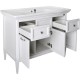 Комплект мебели белый серебряная патина 106 см ASB-Woodline Гранда