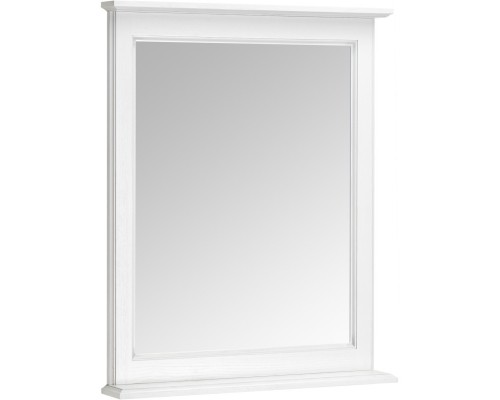 Зеркало 69,2x84 см белый серебряная патина ASB-Woodline Венеция 4607947232394