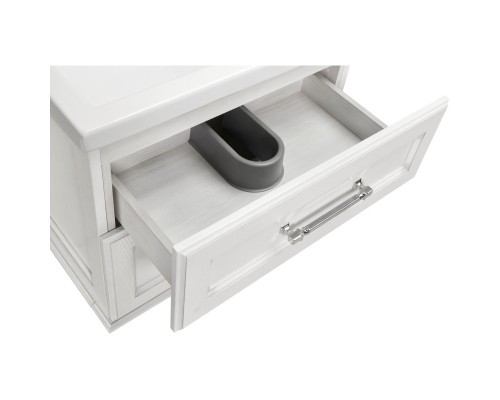 Комплект мебели белый серебряная патина 70,5 см ASB-Woodline Венеция
