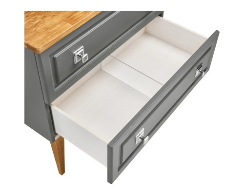 Комплект мебели серый матовый 79 см ASB-Woodline Каталина