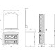 Тумба с раковиной слоновая кость 85,5 см ASB-Woodline Верано