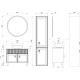 Тумба с раковиной капучино матовый 100 см ASB-Woodline Риола