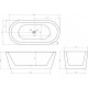 Акриловая ванна 170x80 см Abber AB9345-1.7