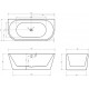 Акриловая ванна 170x80 см Abber AB9216-1.7MB