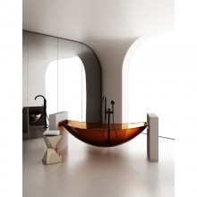 Ванна из полиэфирной смолы 180x80 см Abber Kristall AT9704Opal