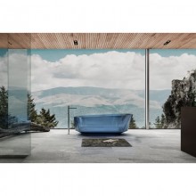 Ванна из полиэфирной смолы 170x80 см Abber Kristall AT9706Saphir