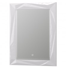 Зеркало 70,2x90,2 см белый глянец Aima Design Brilliant/Cristal Light У51937