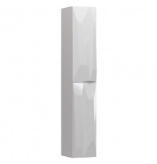 Пенал подвесной белый глянец L Aima Design Crystal У51084