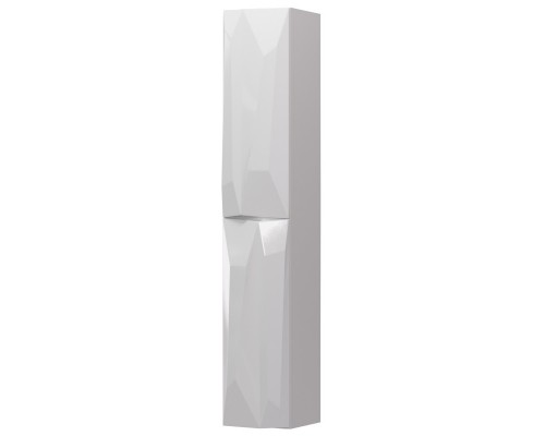 Пенал подвесной белый глянец R Aima Design Crystal У51085
