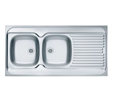 Кухонная мойка Alveus Classic 100 NAT полированная сталь 1009084