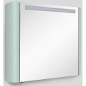 Зеркальный шкаф 80x70 см мятный глянец R Am.Pm Sensation M30MCR0801GG