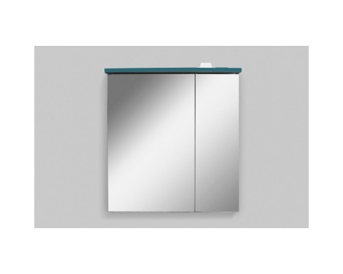 Зеркальный шкаф 60x68 см кобальт глянец L Am.Pm Spirit V2.0 M70AMCL0601PG