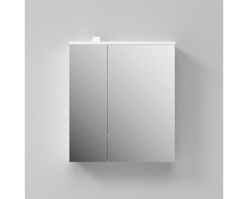 Зеркальный шкаф 60x68 см белый глянец R Am.Pm Spirit V2.0 M70AMCR0601WG