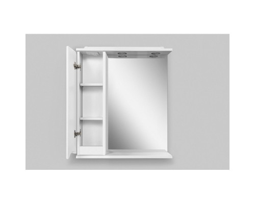 Зеркальный шкаф 65x75 см белый глянец L Am.Pm Like M80MPL0651WG