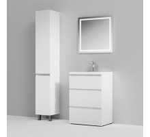 Комплект мебели белый глянец 65 см Am.Pm Gem M91FSX0602WG + M90WCC0602WG + M91AMOX0651WG