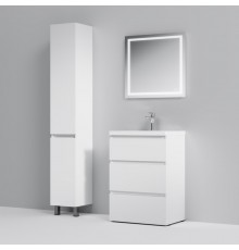 Комплект мебели белый глянец 65 см Am.Pm Gem M91FSX0602WG + M90WCC0602WG + M91AMOX0651WG