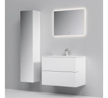 Комплект мебели белый глянец 81 см Am.Pm Spirit V2.0 M70AFHX0802WG + M70AWCC0802WG + M71AMOX0801SA