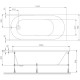 Акриловая ванна 150x70 см Am.Pm X-Joy W94A-150-070W-A1