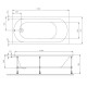 Акриловая ванна 170x75 см Am.Pm X-Joy W94A-170-075W-A