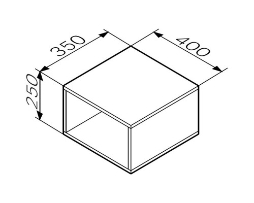 Тумба белый глянец 40 см Am.Pm Func M8FOH0401WG