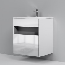 Тумба белый глянец 60 см Am.Pm Func M8FFUX0601WG