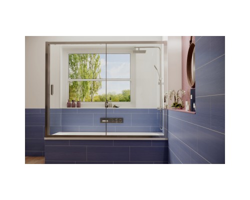 Шторка для ванны 170 см Ambassador Bath Screens 16041105 прозрачное