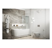Шторка для ванны 100 см Ambassador Bath Screens 16041116 прозрачное