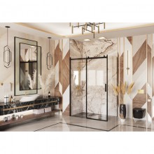 Душевой уголок 160х80 см Ambassador Benefit 19021205HB-80HB прозрачное