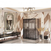 Душевой уголок 150х90 см Ambassador Benefit 19022204HBB-90HBB тонированное