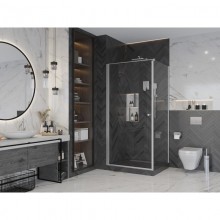 Душевой уголок 100х80 см Ambassador Elysium 111011111CX-80CX прозрачное