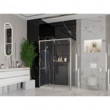 Душевой уголок 160х80 см Ambassador Intense 110021105IX-80IX прозрачное