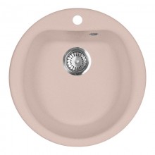 Кухонная мойка AquaGranitEx розовый M-07(315)