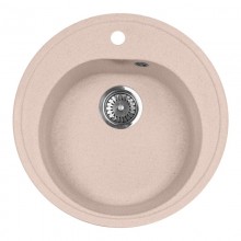 Кухонная мойка AquaGranitEx розовый M-08(315)