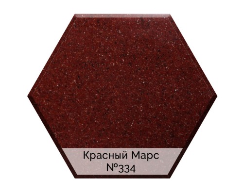 Кухонная мойка AquaGranitEx красный марс M-09(334)