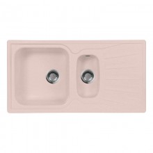 Кухонная мойка AquaGranitEx розовый M-09K(315)