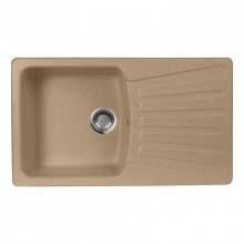 Кухонная мойка AquaGranitEx песочный M-12(302)
